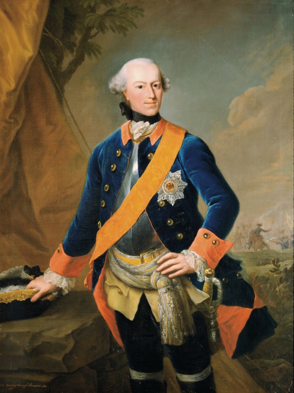 Federico, Conde de Schaumburg-Lippe-Buckeburg, 1759 de Johann Georg Ziesenis