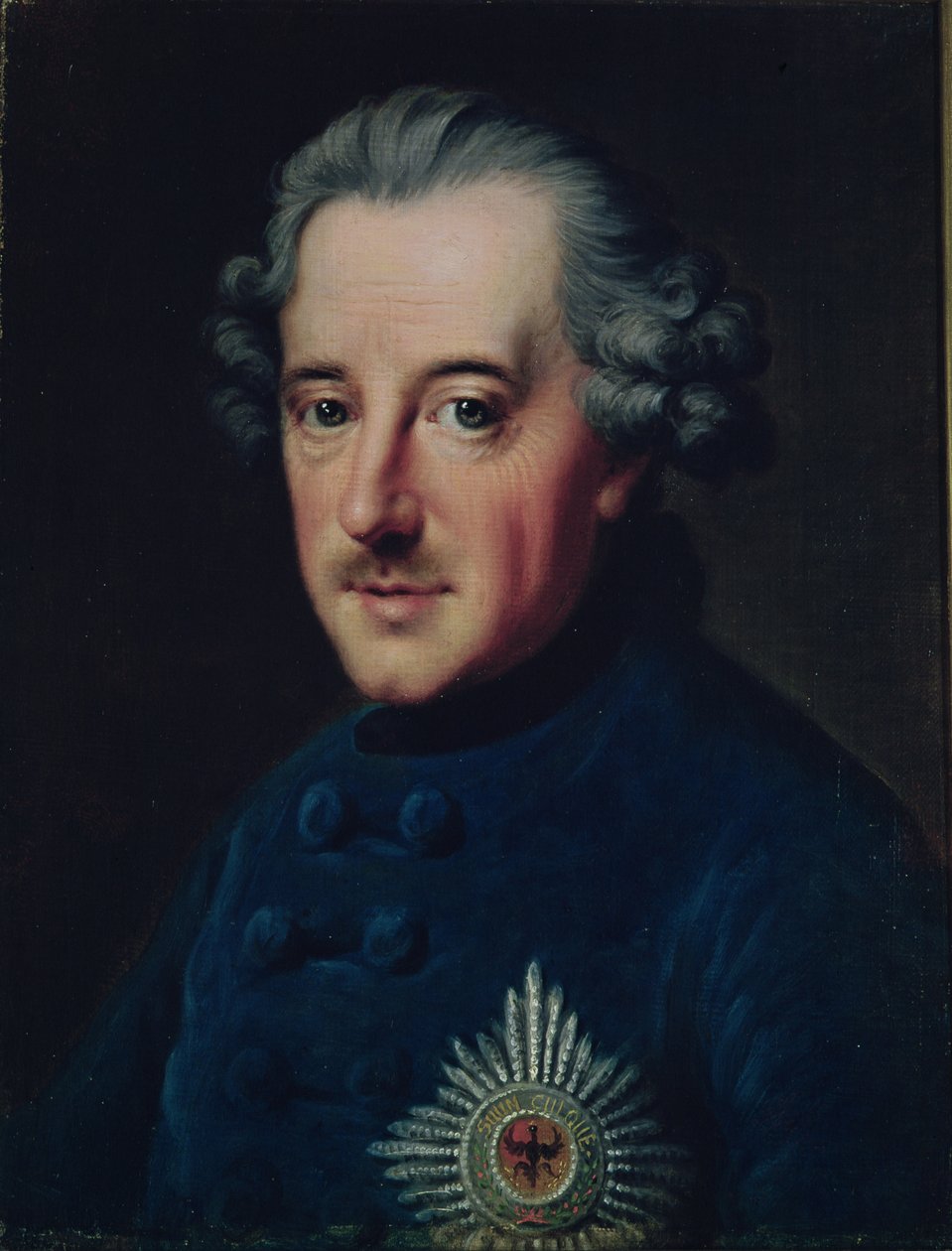 Federico II el Grande (1712-86) de Johann Georg Ziesenis
