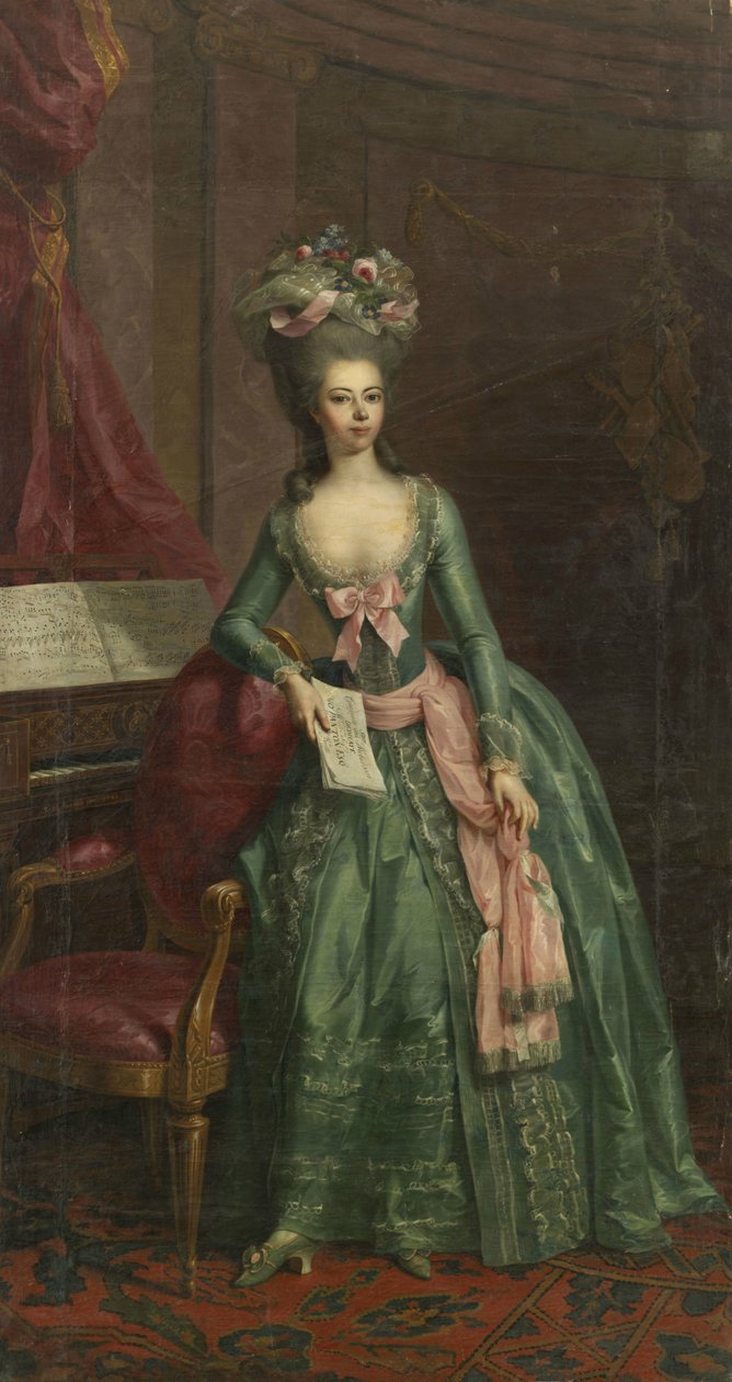 Juliana, Princesa de Schaumburg-Lippe de Johann Heinrich Tischbein