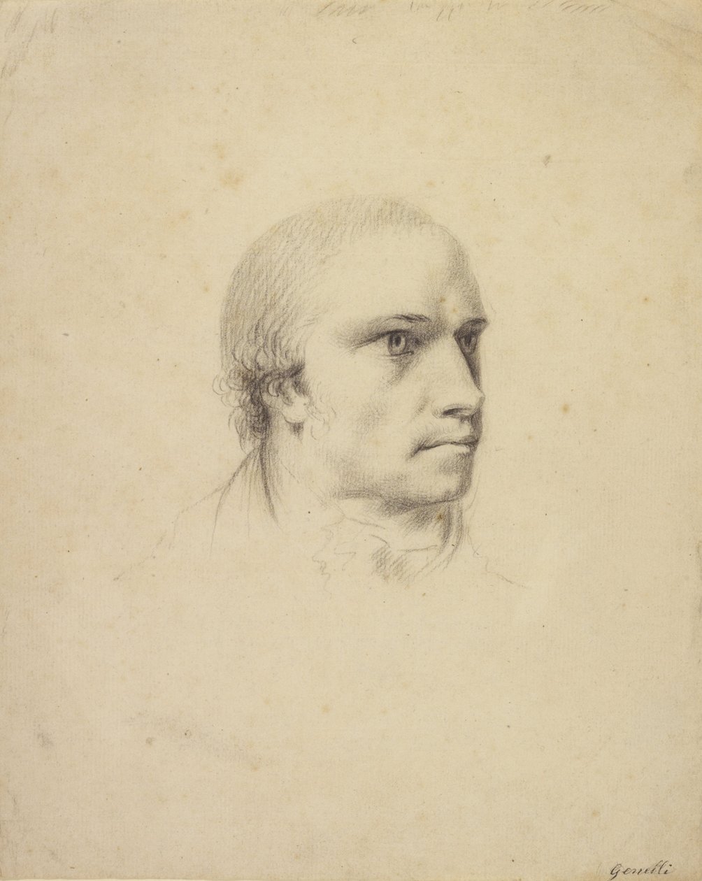 Retrato de Antonio Canova de Johann Heinrich Wilhelm Tischbein