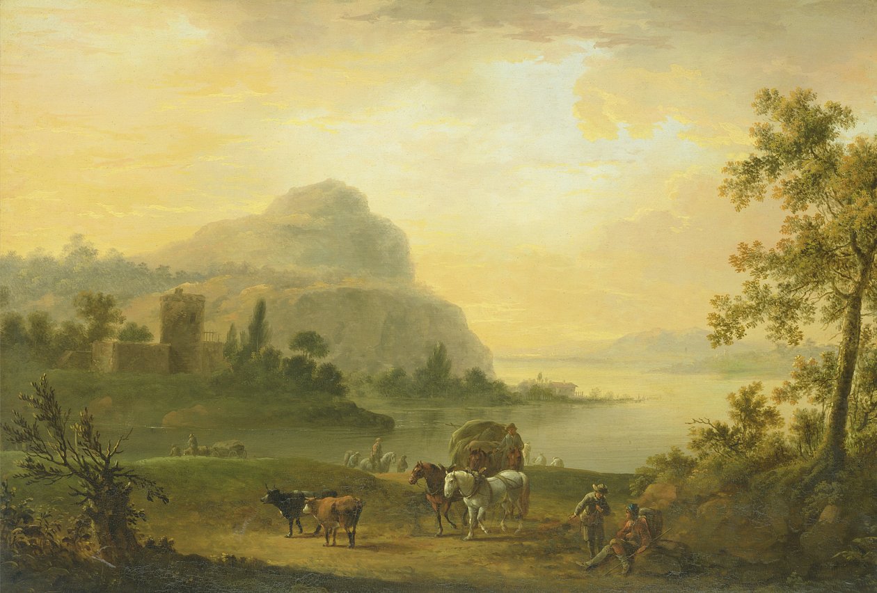 La Mañana, 1773 de Johann Jacob Tischbein