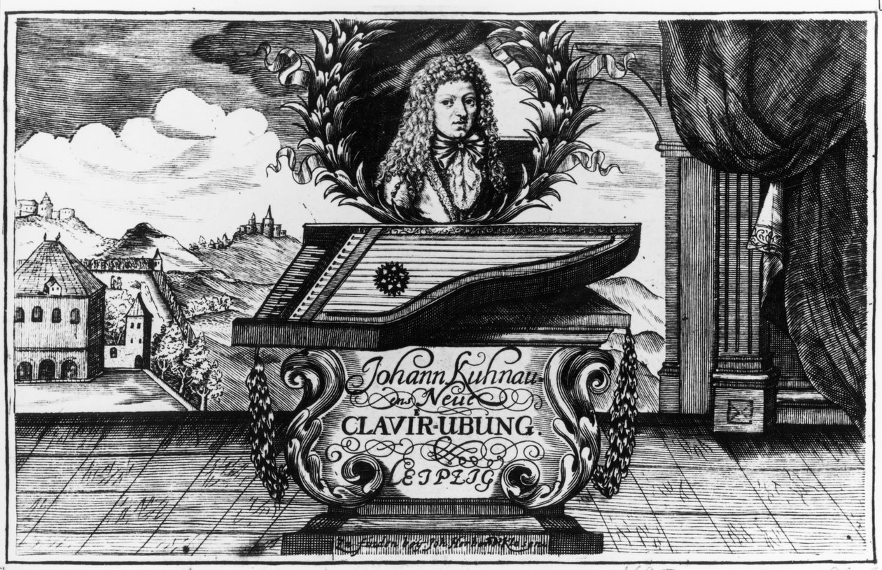 Nueva práctica de piano, 1689 de Johann Kuhnau