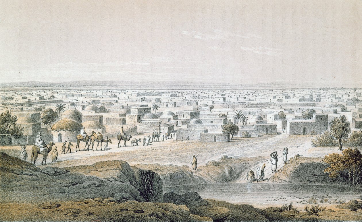 Kano, Nigeria, en 1851, de 
