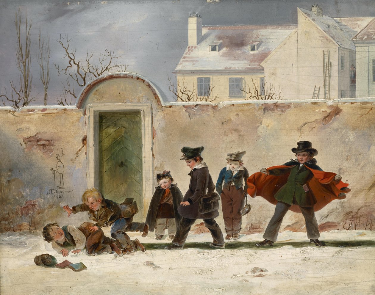 Después de la escuela de Johann Nepomuk Mayer
