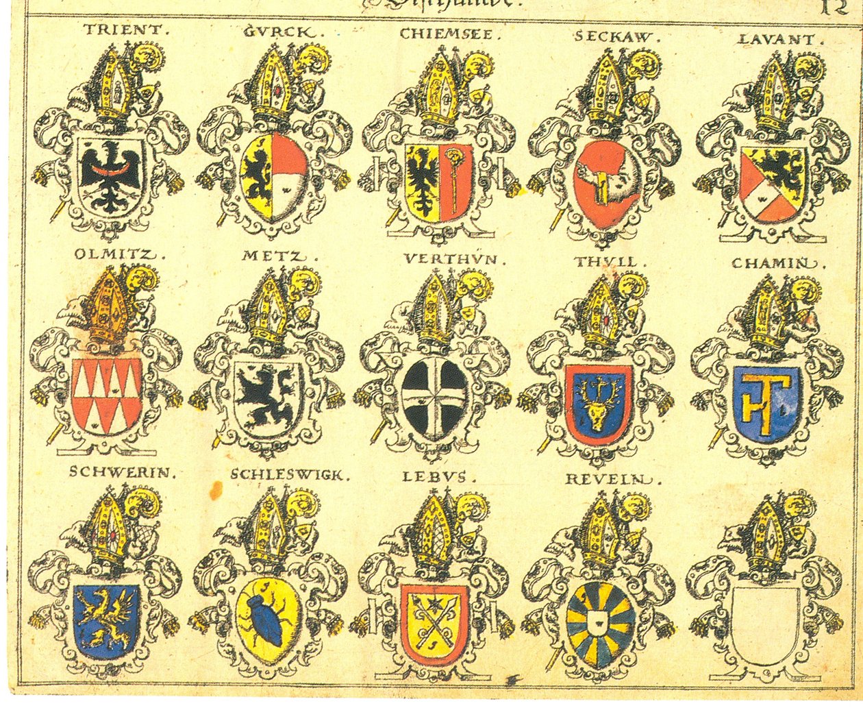 Escudo de armas de la diócesis de Verdun de Johann Siebmacher