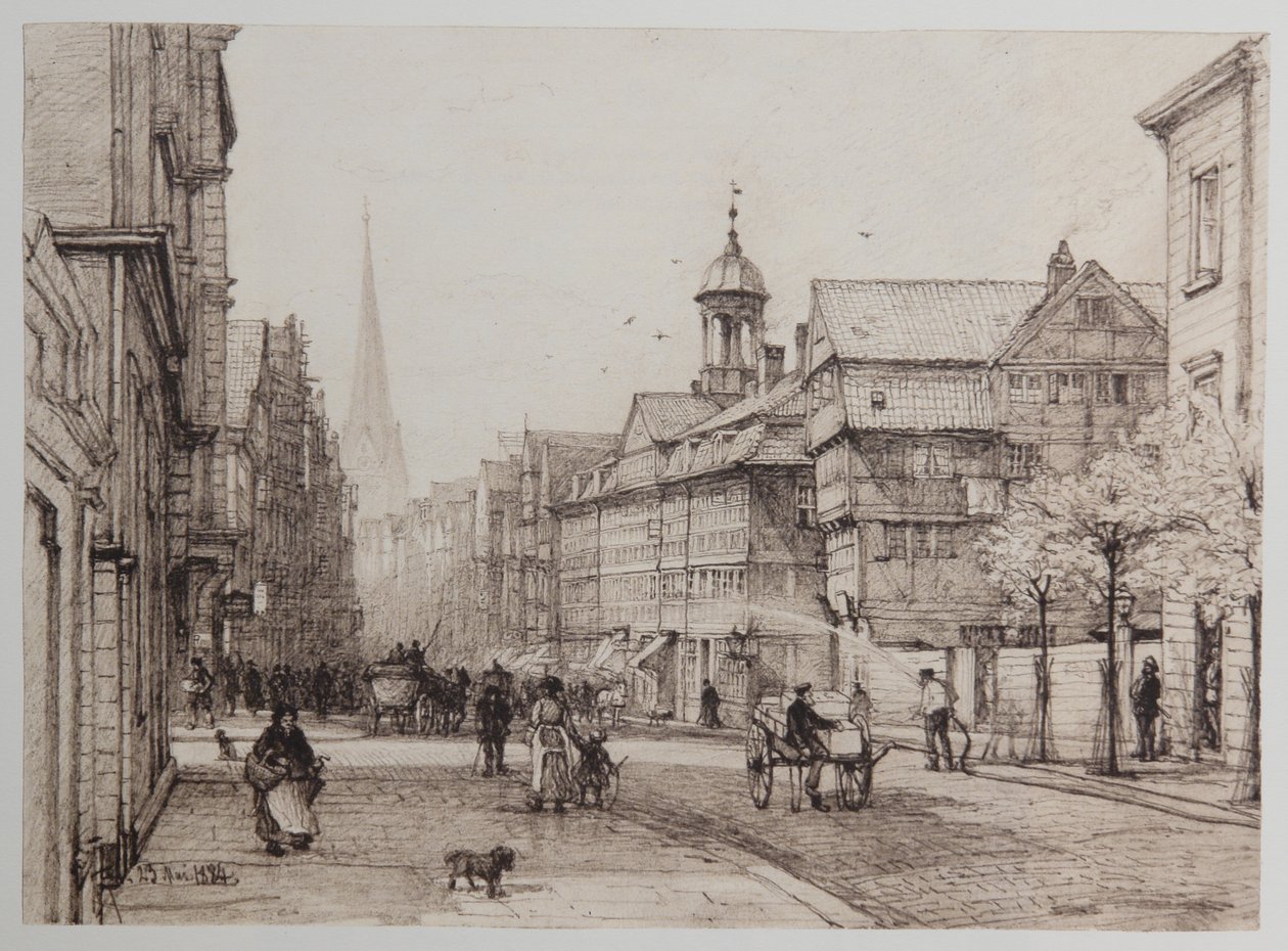 Spitalerstraße de Johann Theobald Riefesell