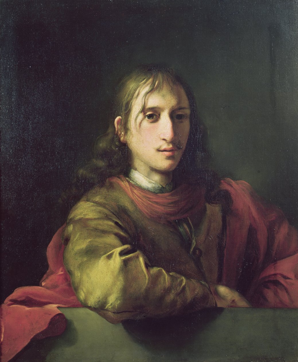 Retrato de un joven de Johann Ulrich Mayr