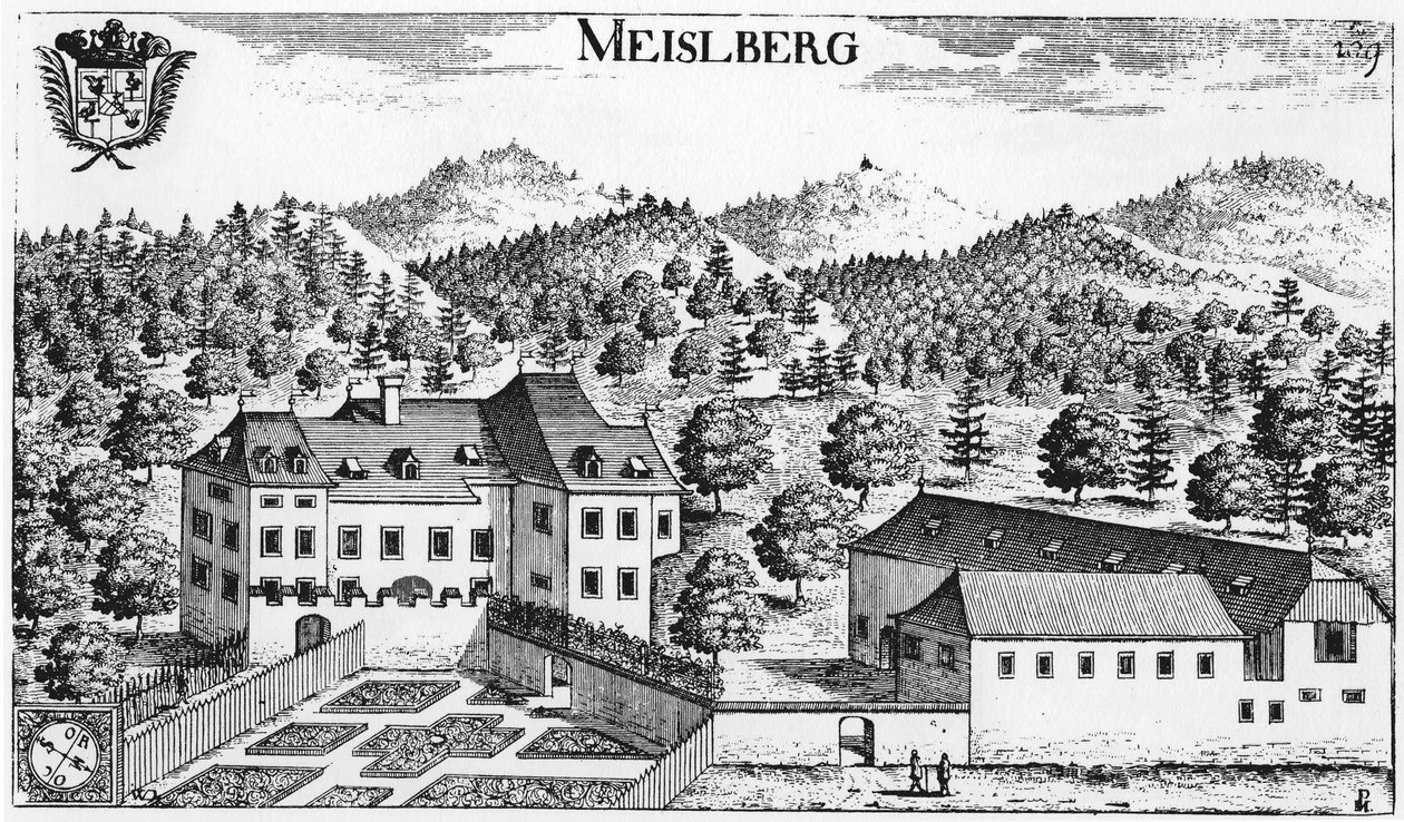 Castillo Meiselberg en Maria Saal / Carintia / Austria / Unión Europea de Johann Weikhard von Valvasor