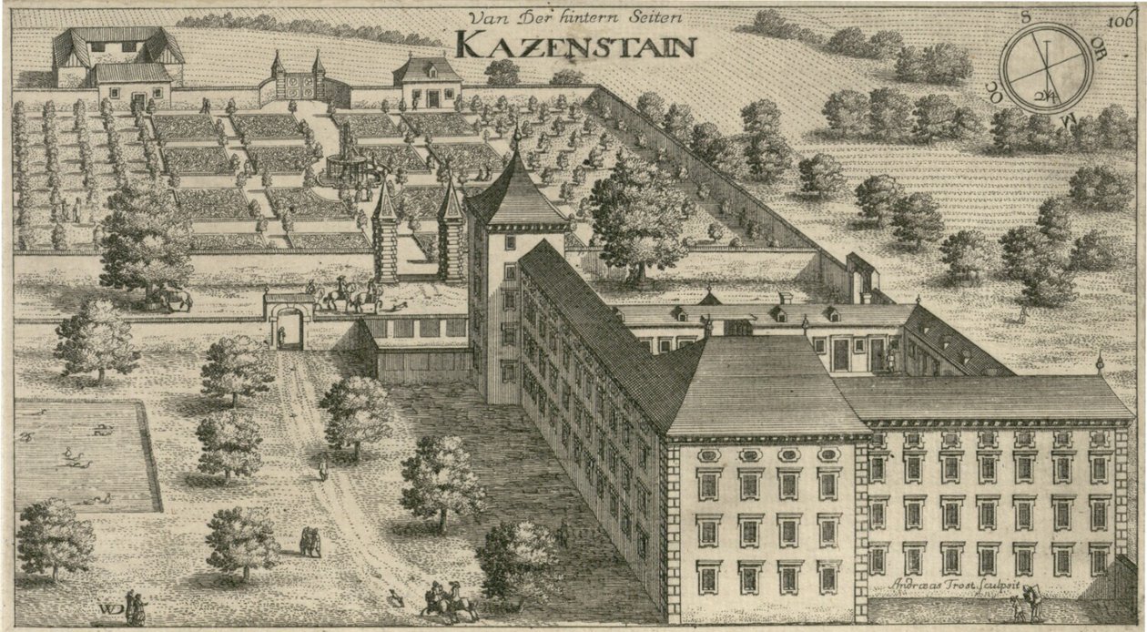 Grad Kacenštajn de Johann Weikhard von Valvasor