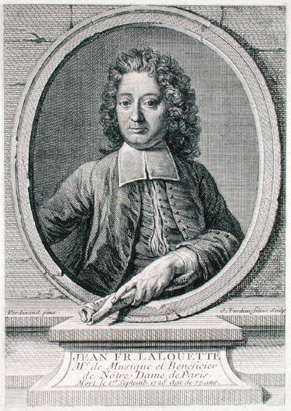 Jean Francois Lalouette (1651-1728) grabado por Jacques-Nicolas Tardieu (1716-91) de Johann (after) Ferdinand