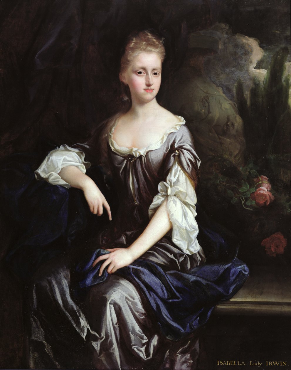 Retrato de Isabella Machell, Vizcondesa Irwin, c.1685-90 de Johann (attr.to) Closterman