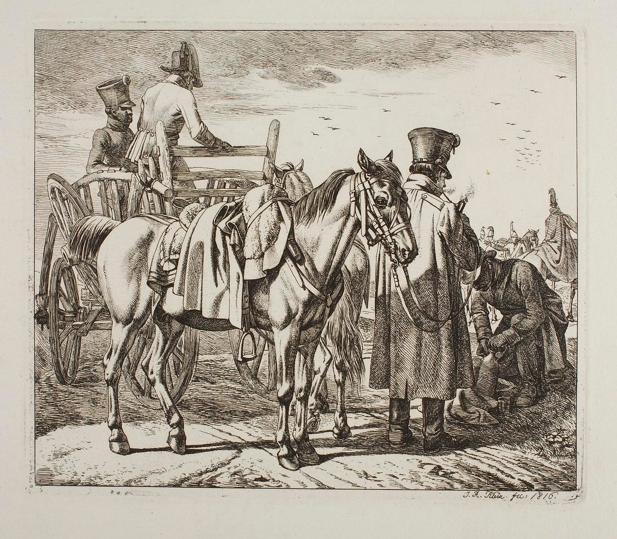 Militares austriacos de Johann Adam Klein