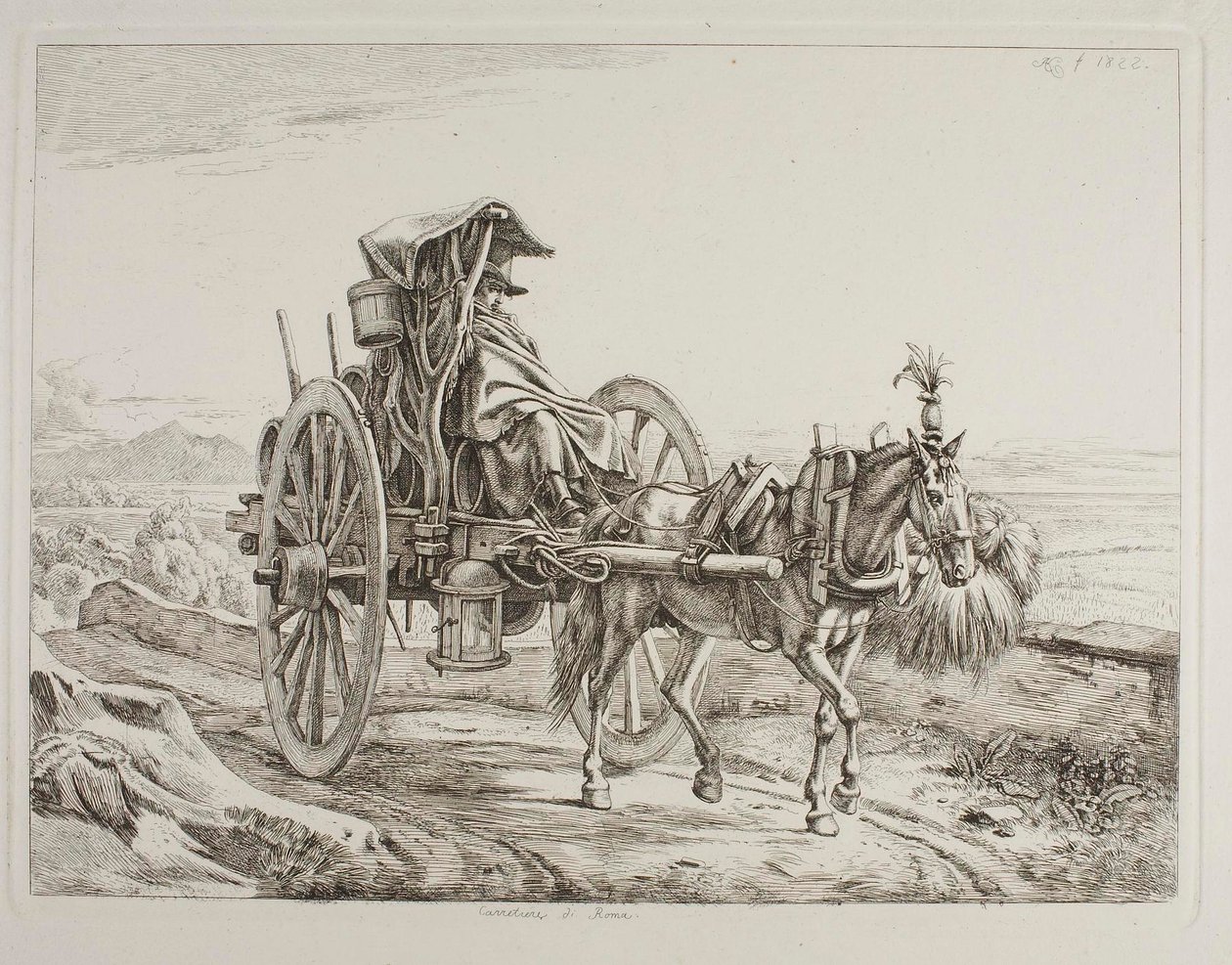 Carretero de Roma de Johann Adam Klein