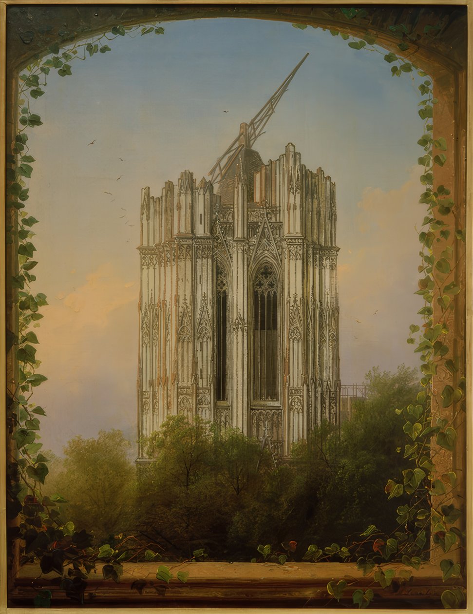Torre sur inacabada de Johann Adolf Lasinsky