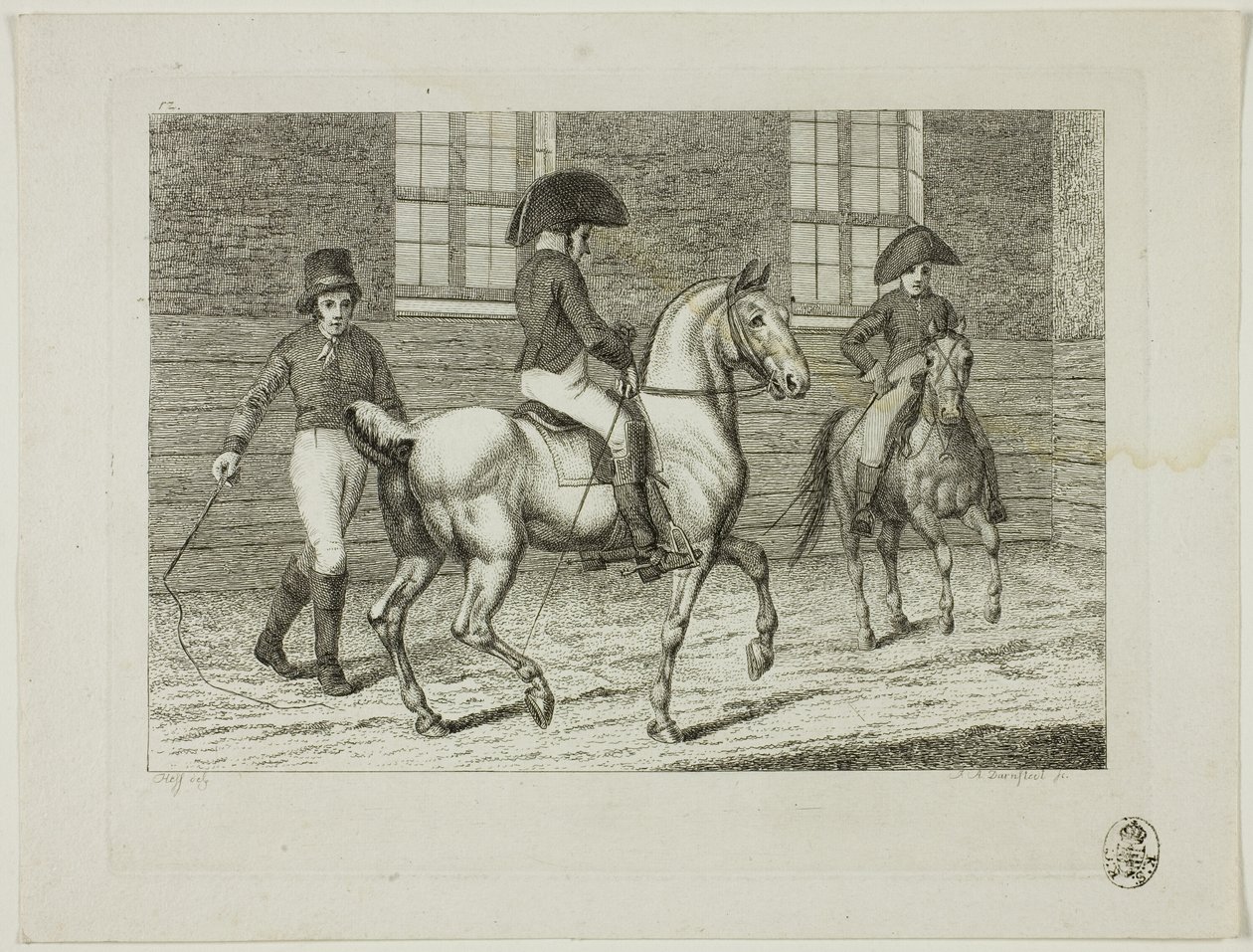 Escuela de equitación y caballos de Johann Adolph Darnstedt