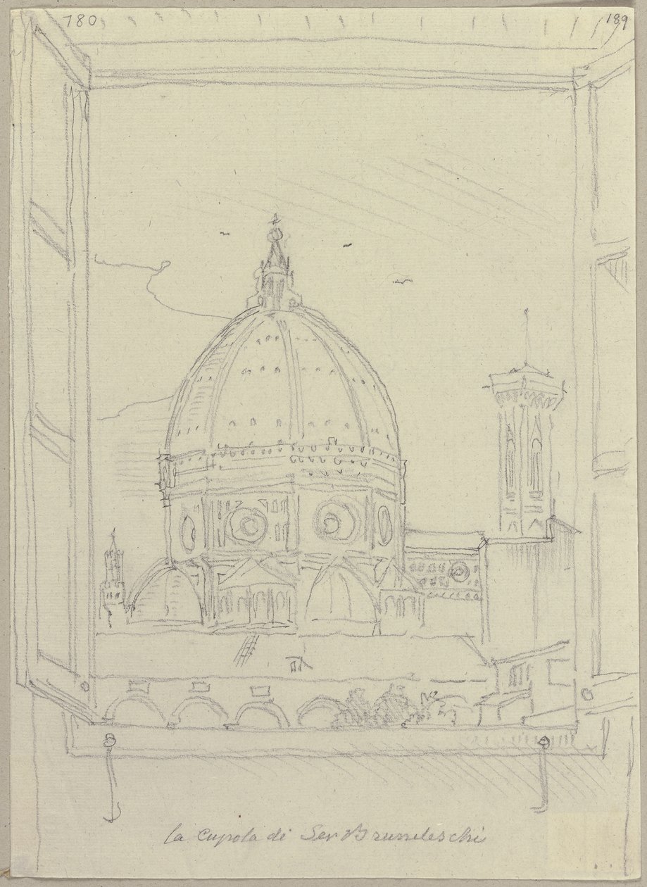 De: Colección de bocetos y dibujos preparatorios, volumen 1, hoja 22 de Johann Anton Ramboux
