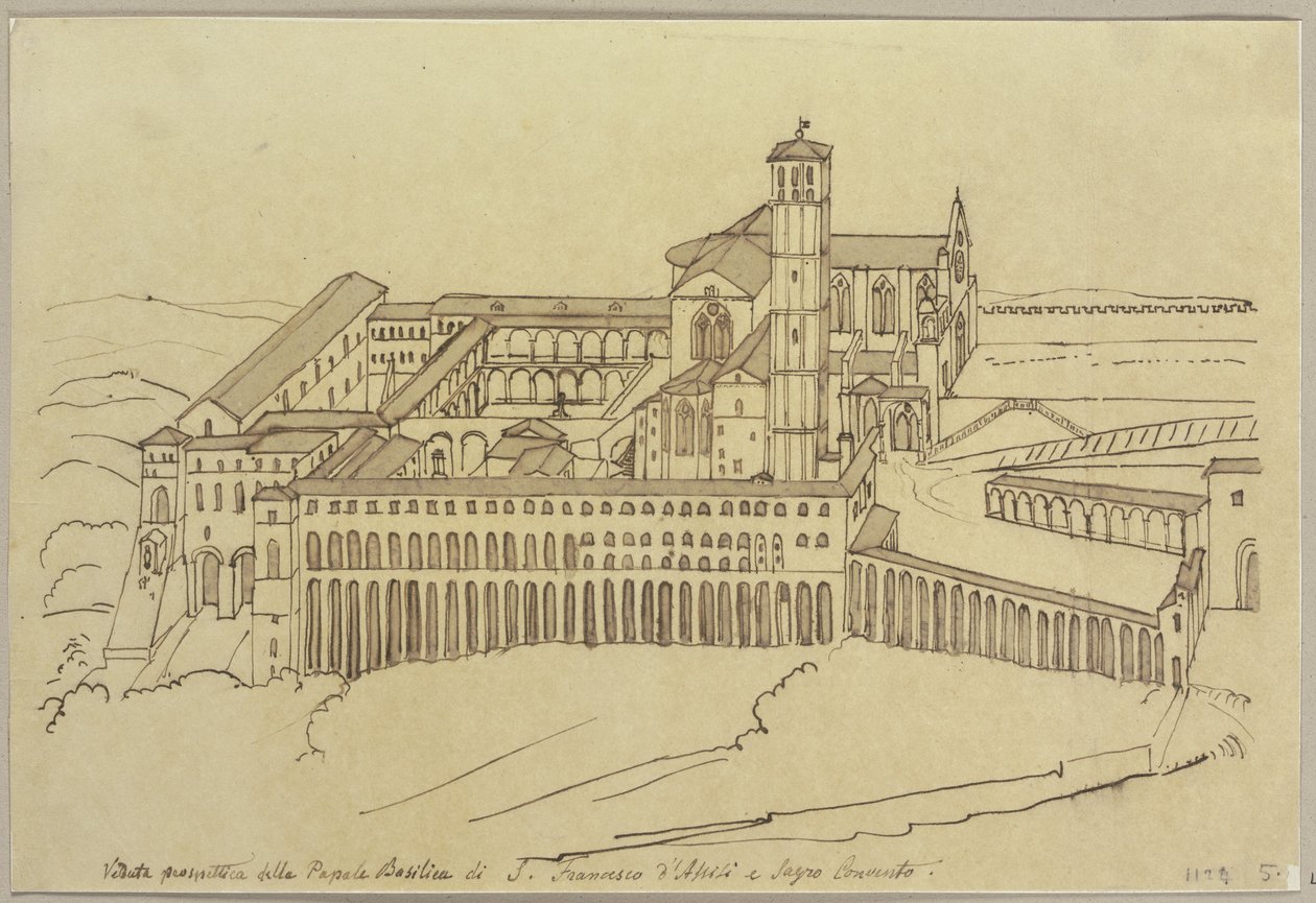 De: Colección de bocetos y dibujos preparatorios, volumen 1, hoja 9 de Johann Anton Ramboux
