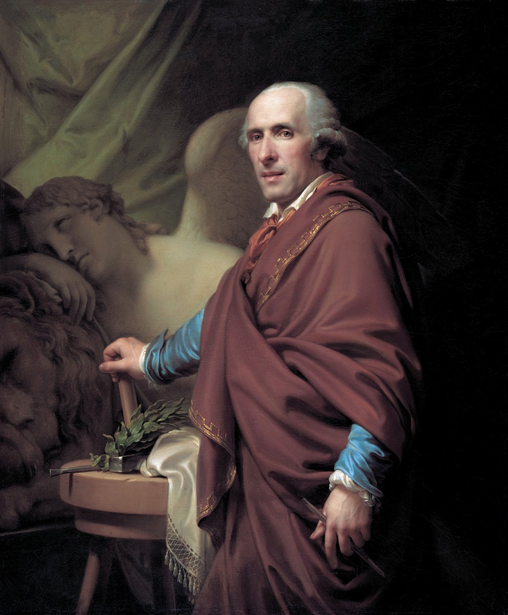 Retrato del escultor Antonio Canova 1757-1822 de Johann Baptist Lampi the Younger