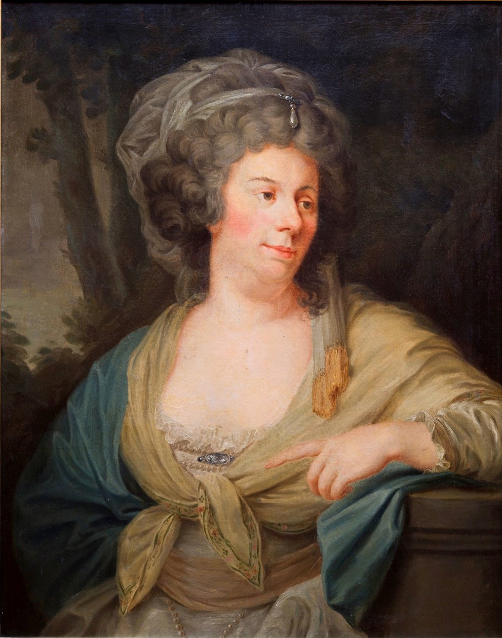 Lampi - Portret damy de Johann Baptist von Lampi the Elder