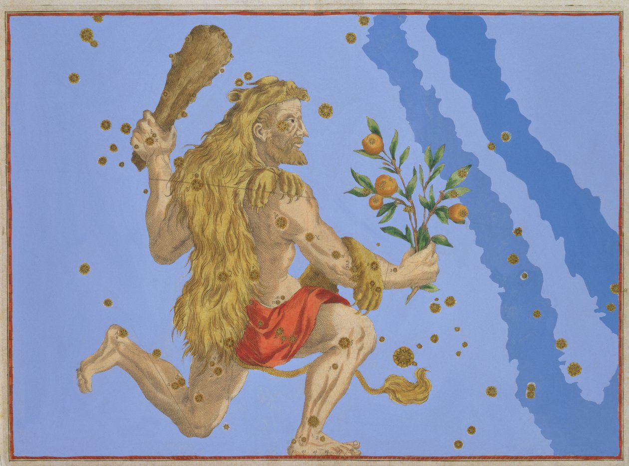 Constelación de la Piel del León de Hércules, de 