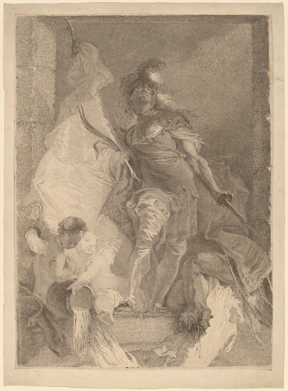 San Florián de Johann Beheim after Franz Anton Maulbertsch