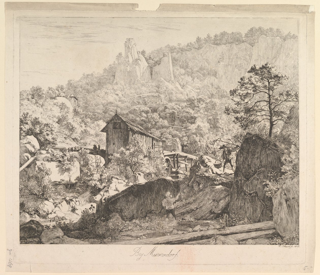 Alrededor de Muckendorf, 1818 de Johann Christian Erhard