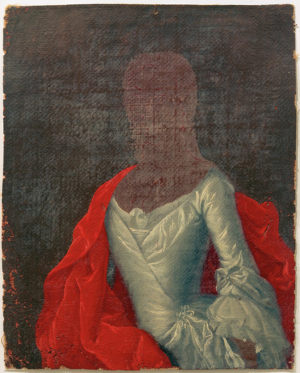 Estudio de vestuario de una dama de Johann Christian Fiedler