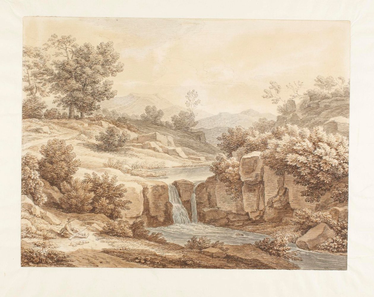 Paisaje de Johann Christian Reinhart