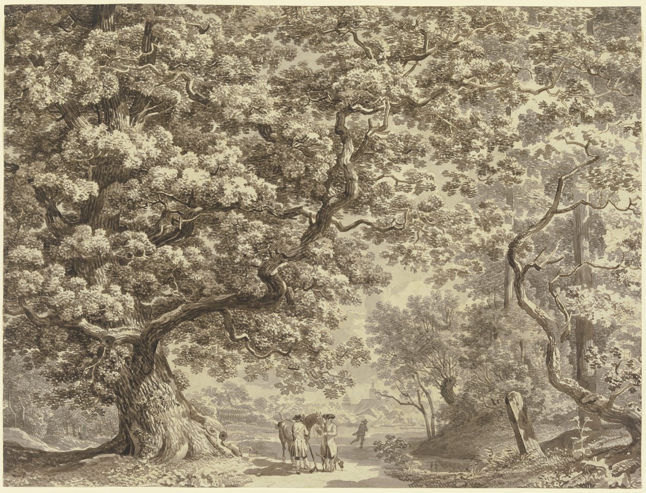 Paisaje de Johann Christian Reinhart