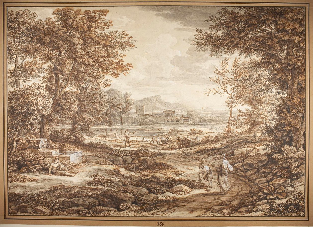 Escenas de la Campagna romana, Torre del Quinto de Johann Christian Reinhart
