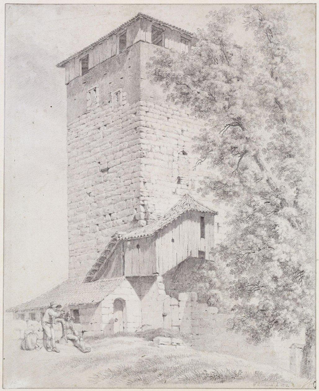 La torre pentagonal de Núremberg de Johann Christoph Erhard