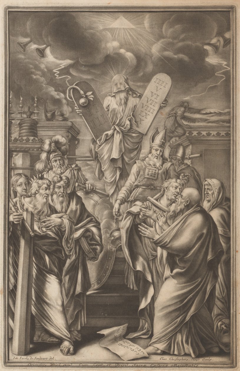 Biblia Ectypa (Biblia pictórica) de Johann Christoph Weigel
