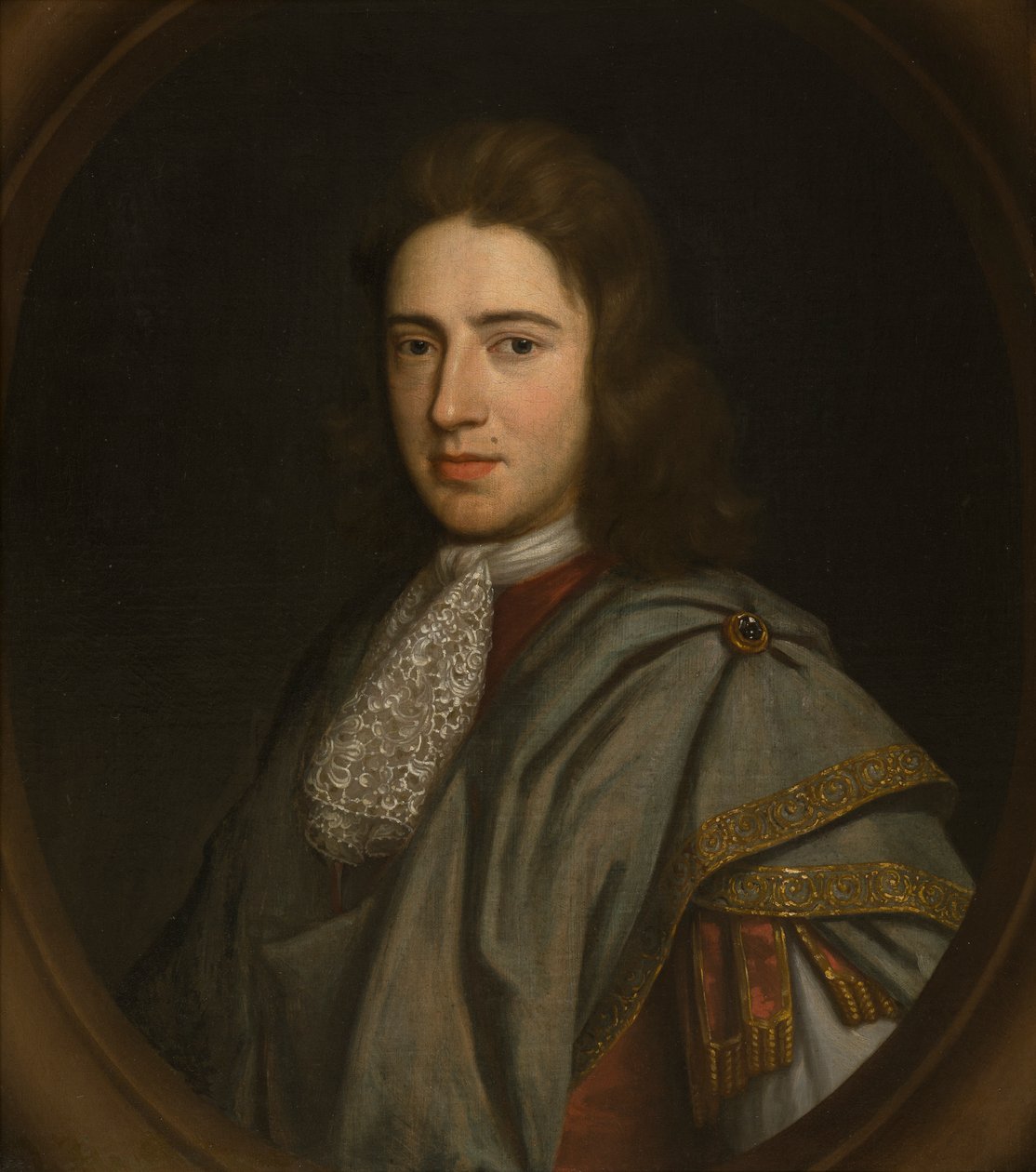 Retrato de Sir John Bridgeman, 3º Bart (1667-1747), c.1680-1711 (óleo sobre tabla) de Johann Closterman