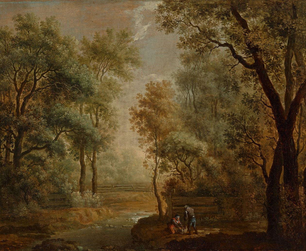 paisaje de árboles de Johann Evangelist Dorfmeister