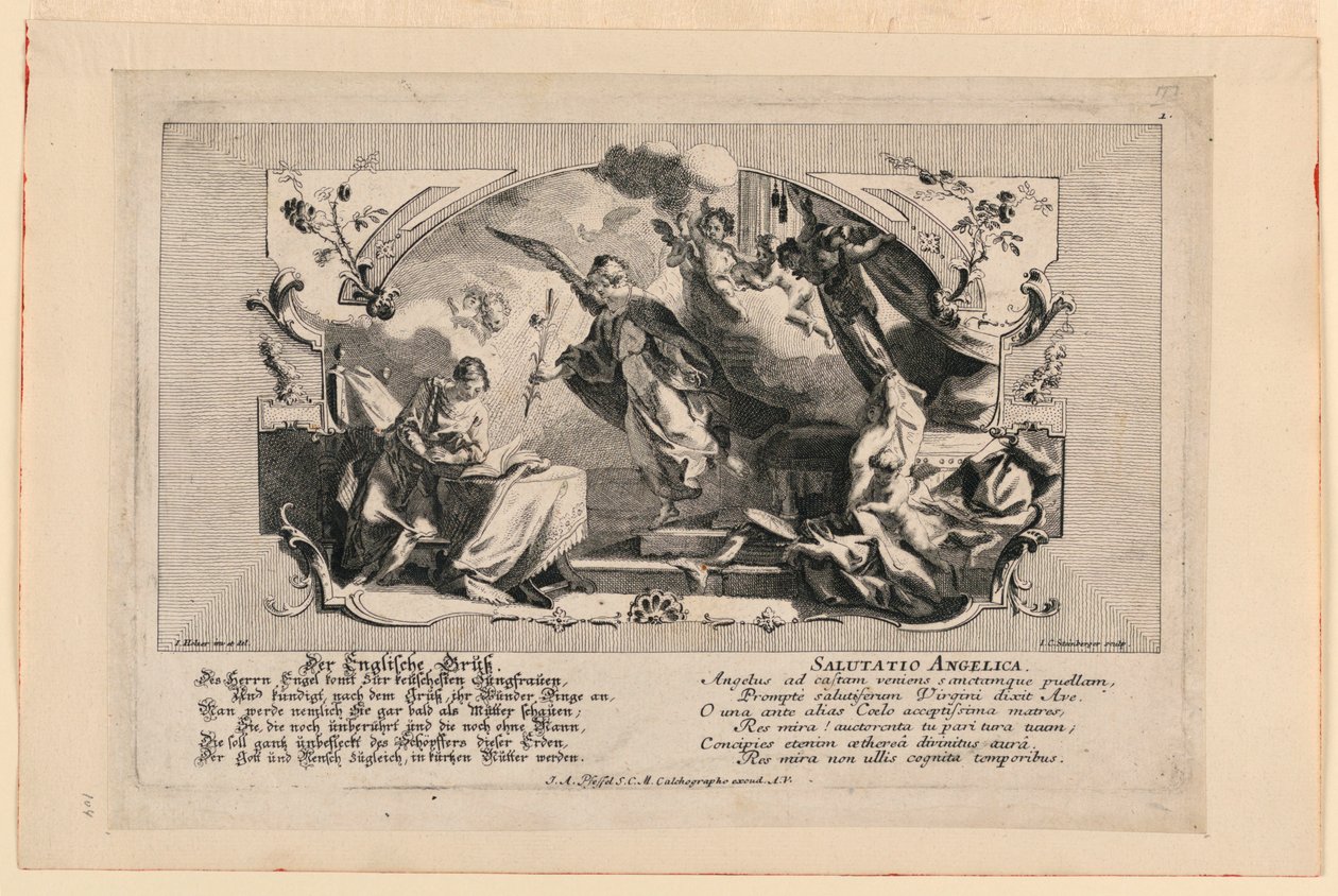 Salutatio Angelica de Johann Evangelist Holzer