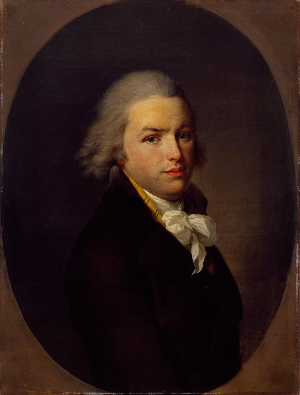 El señor Cornelis Henricksz. Backer (1766-1819) de Johann Friedrich August Tischbein