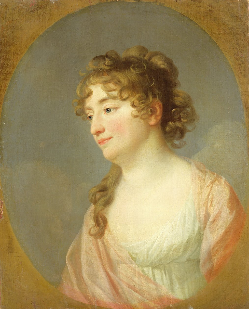 Kriegsraetin Wilhelmine Schmidt, c.1800 de Johann Friedrich August Tischbein