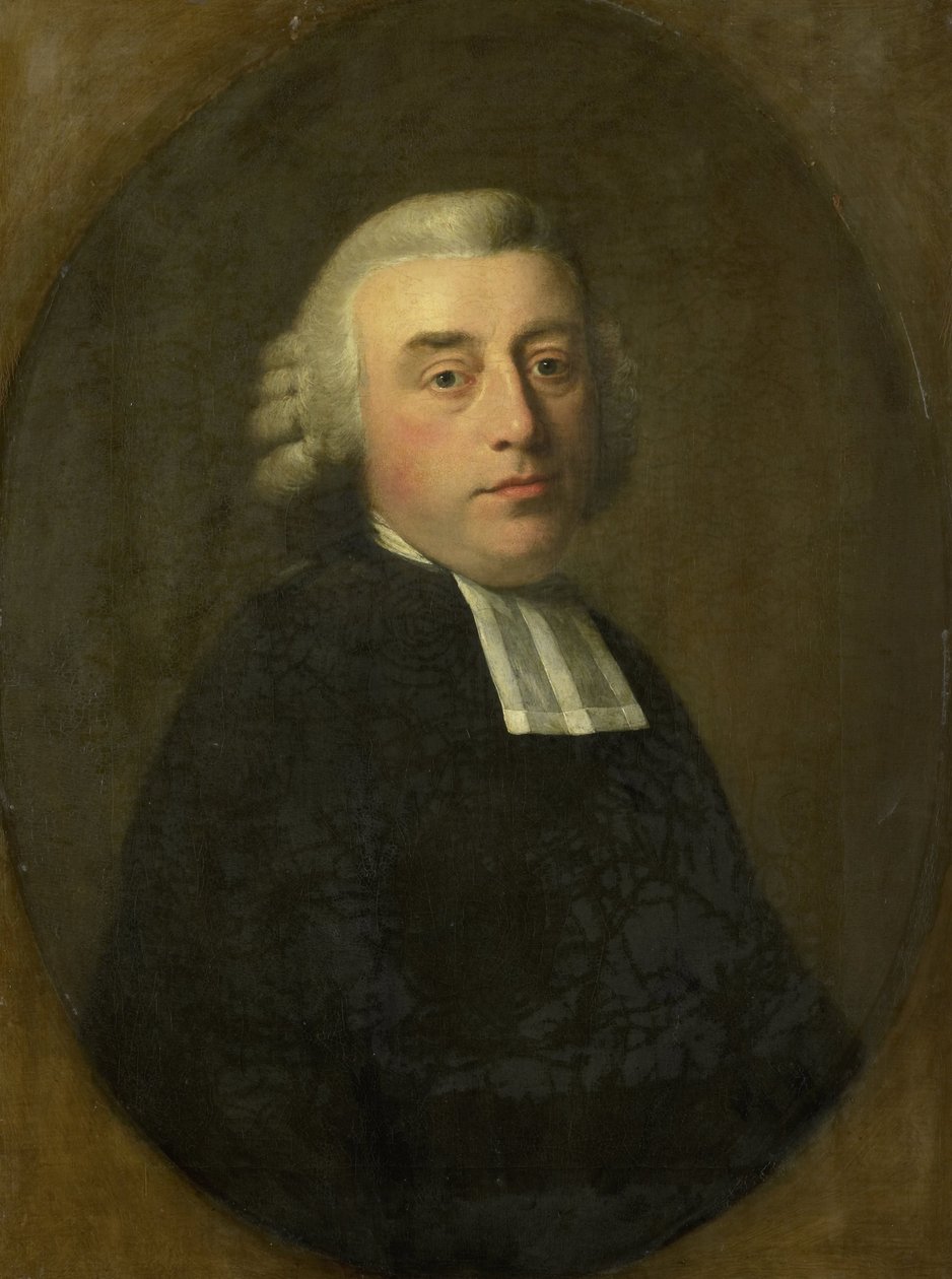 Retrato de Antonius Kuyper, clérigo en Ámsterdam de Johann Friedrich August Tischbein