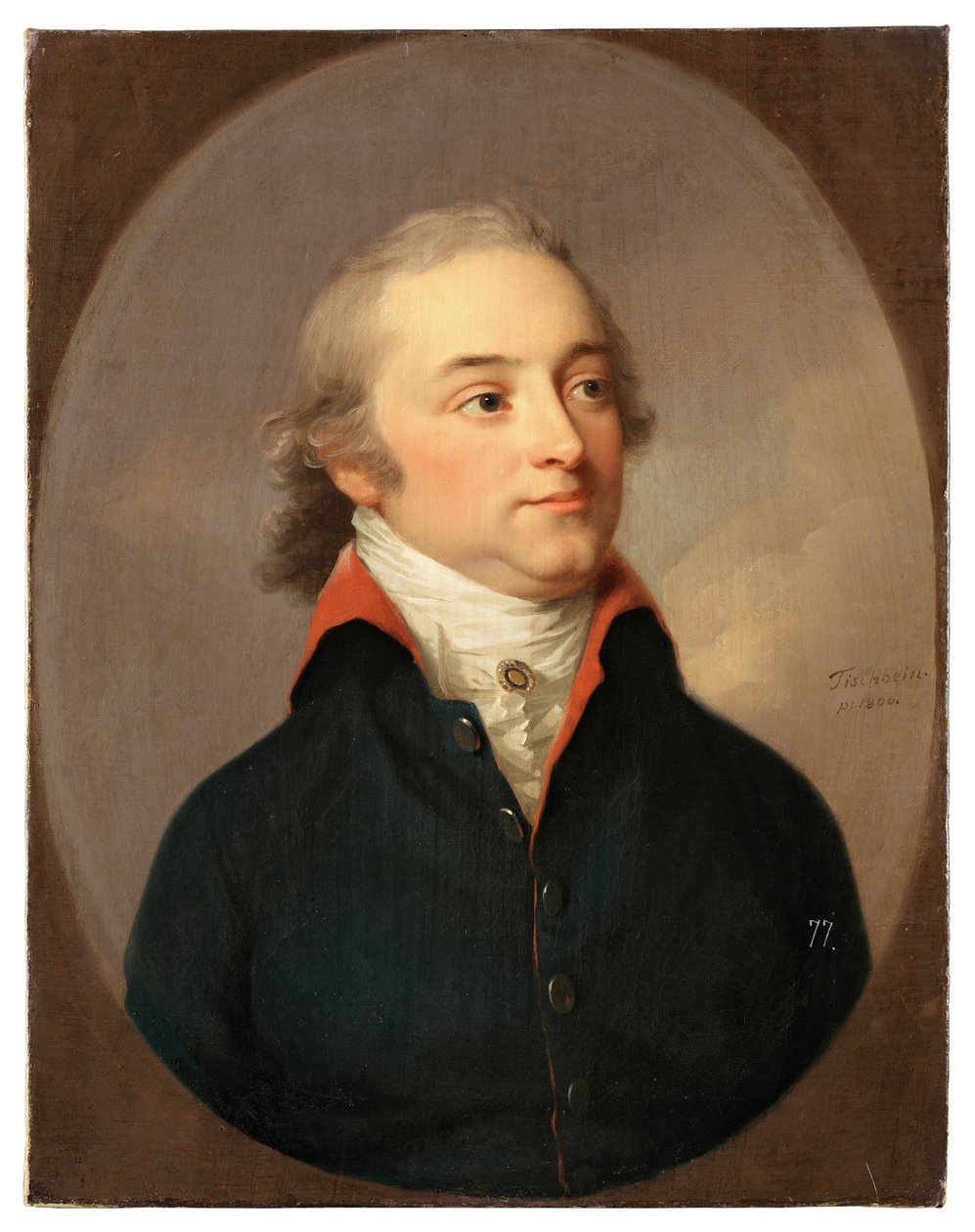 Retrato de Friedrich Karl Ludwig, Duque de Schleswig-Holstein-Sonderburg-Beck 1757-1816, 1800 de Johann Friedrich August Tischbein