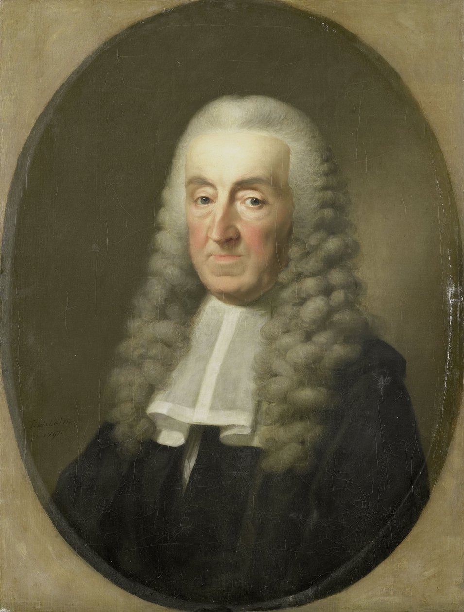 Retrato de Jan van de Poll de Johann Friedrich August Tischbein