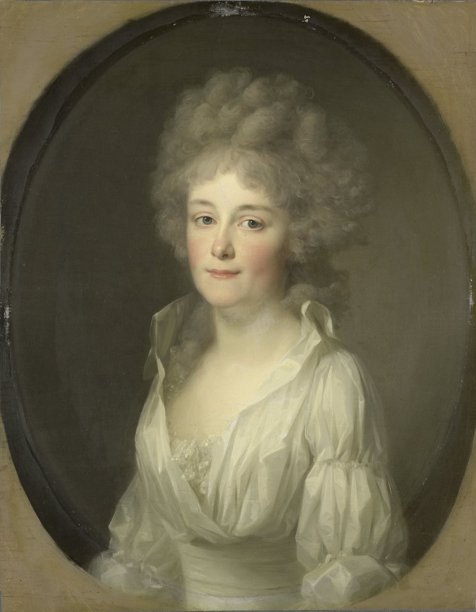 Retrato de Johanna Ferdinanda van Collen, esposa de Salomon Rendorp de Johann Friedrich August Tischbein