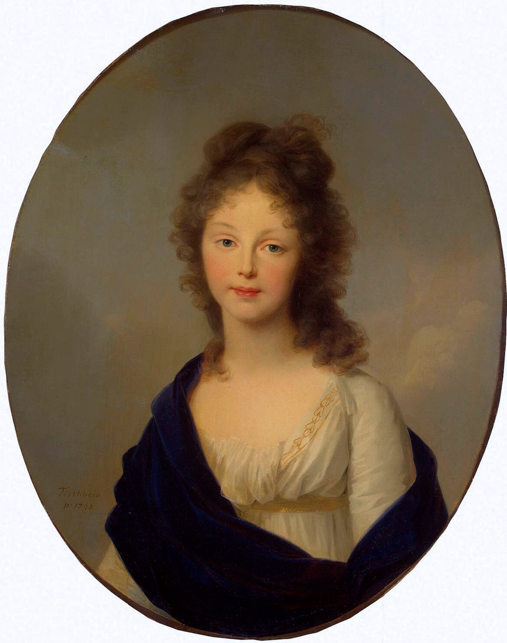 Retrato de la Reina Luisa de Prusia de Johann Friedrich August Tischbein