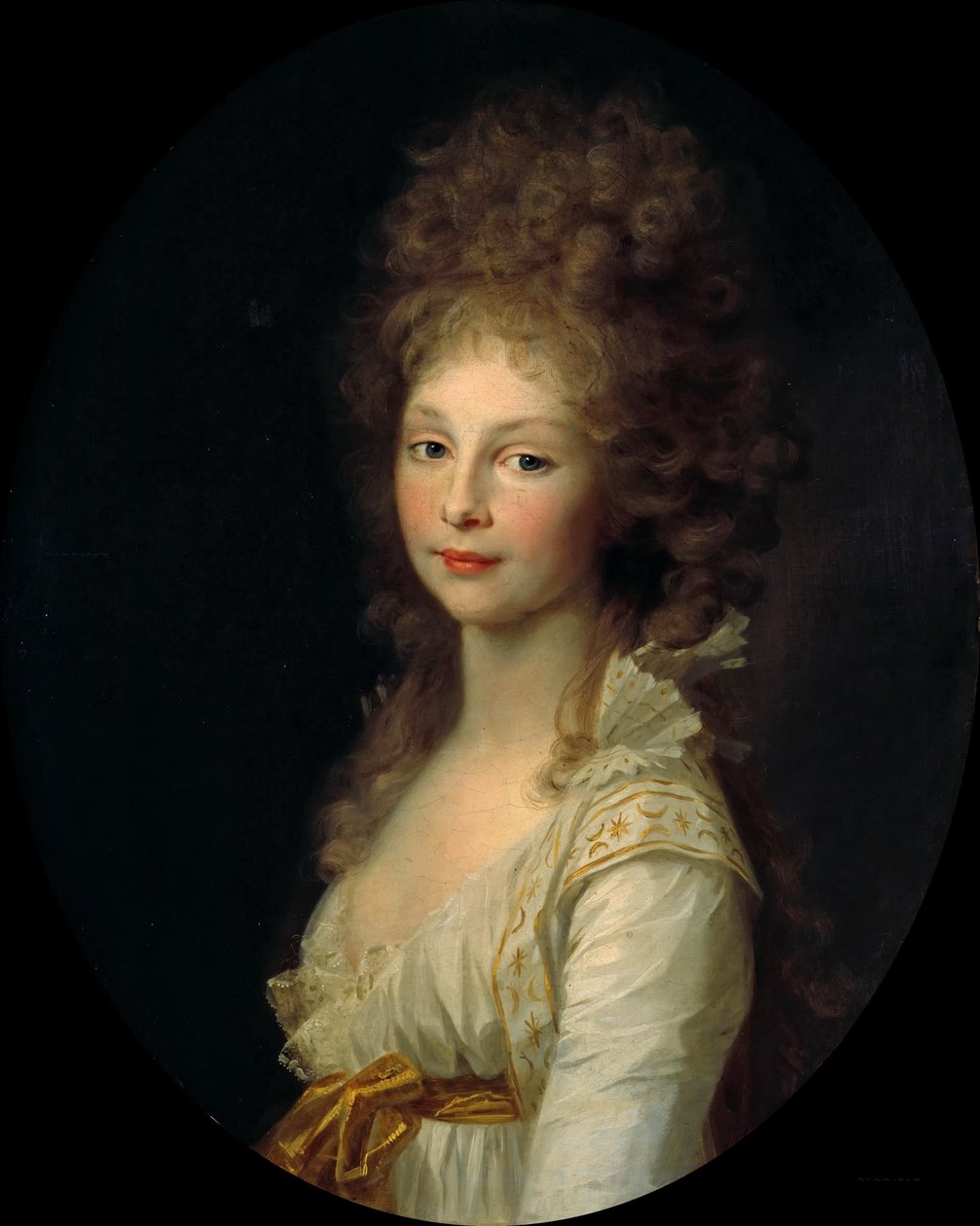 Princesa Federica Carlota de Prusia 1767-1820 de Johann Friedrich August Tischbein