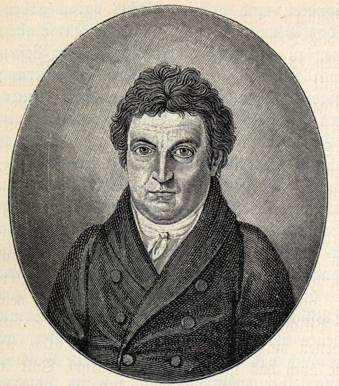 Retrato de Johann Gottlieb Fichte 1762-1814 de Johann Friedrich Jügel