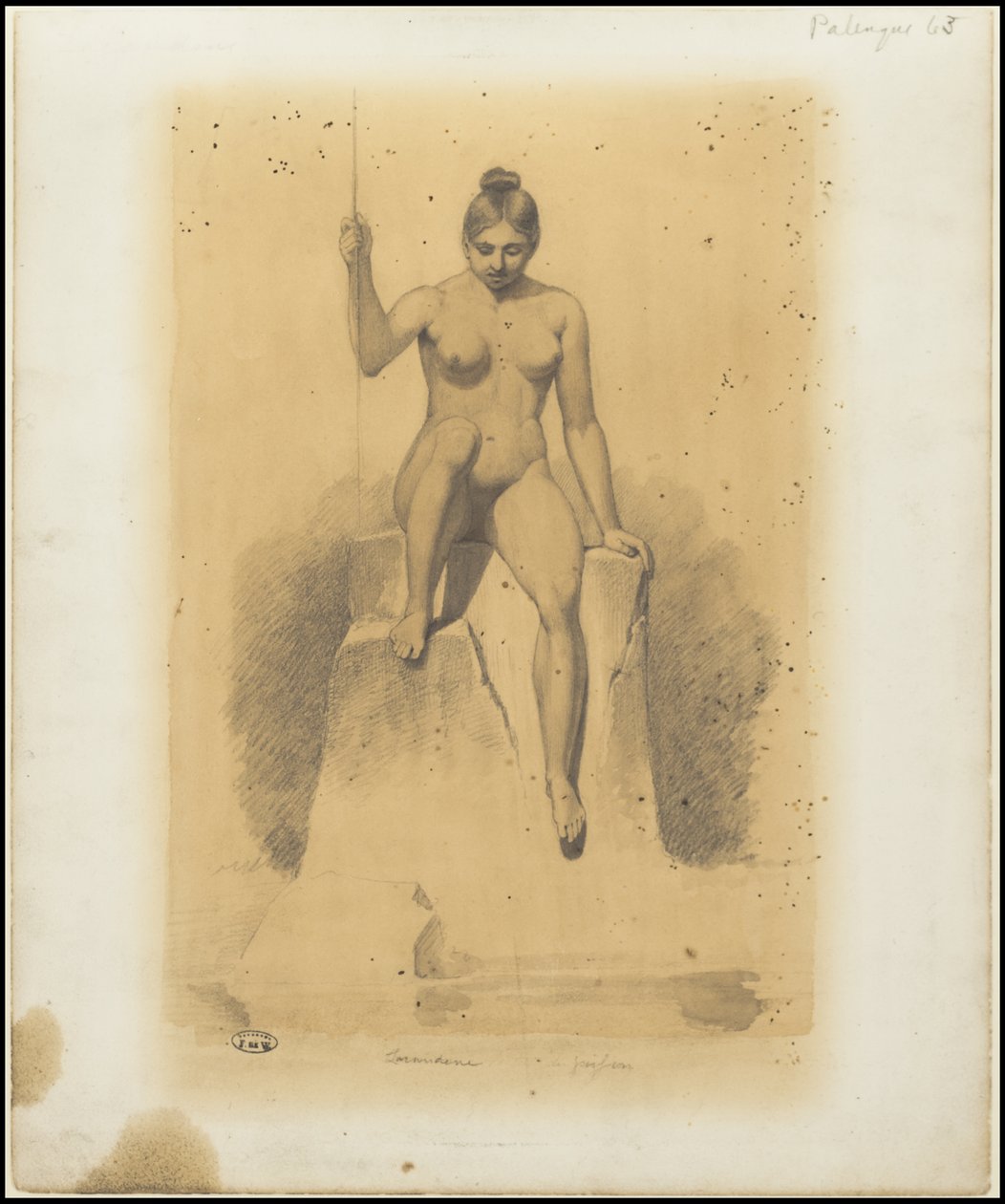 Colección de obras originales de Waldeck sobre Mesoamérica, Caja 1 de 22 de Johann Friedrich Maximilian von Waldeck