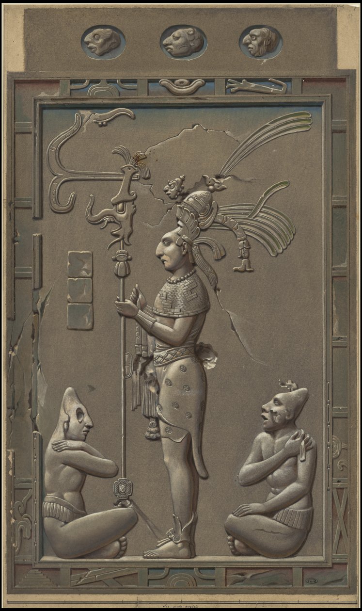 Colección de obras originales de Waldeck sobre Mesoamérica, Box 20 de 22 de Johann Friedrich Maximilian von Waldeck