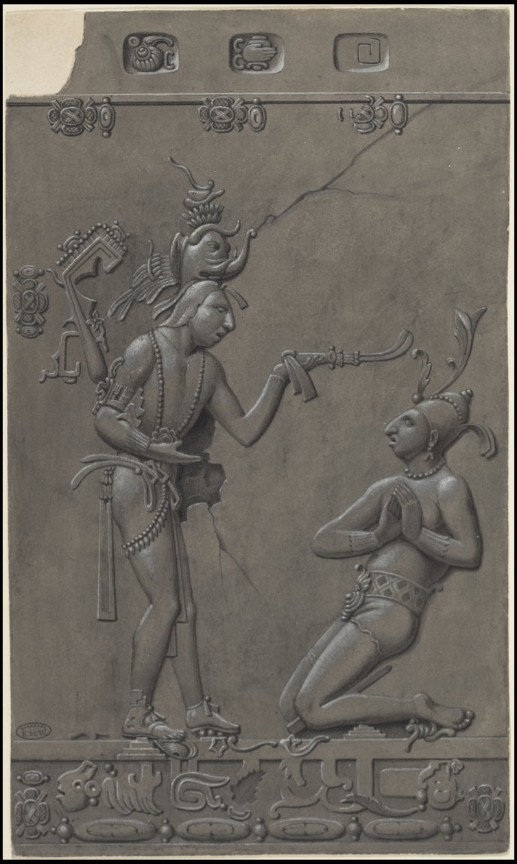 Colección de obras originales de Waldeck sobre Mesoamérica, Caja 2 de 22 de Johann Friedrich Maximilian von Waldeck