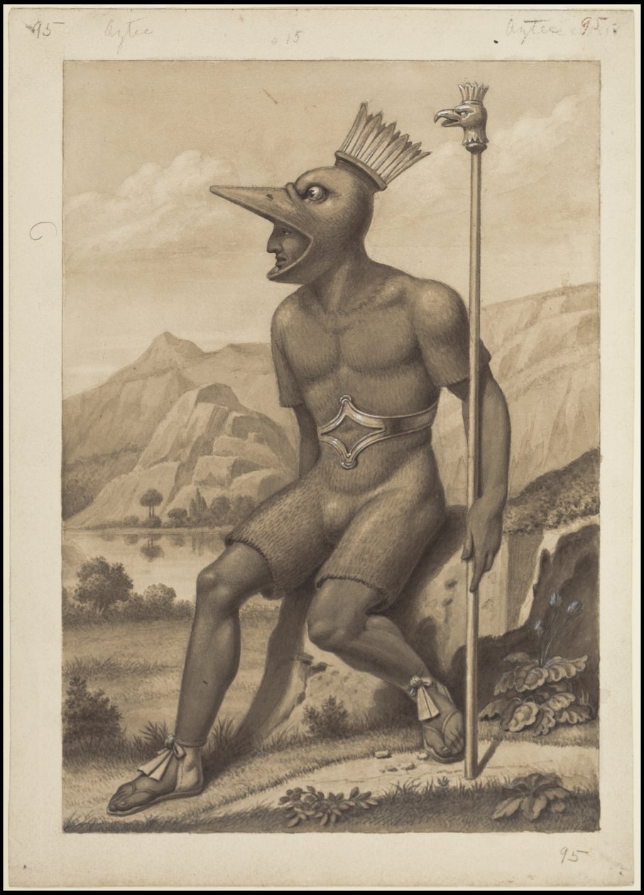Colección de obras originales de Waldeck sobre Mesoamérica, Caja 3 de 22 de Johann Friedrich Maximilian von Waldeck