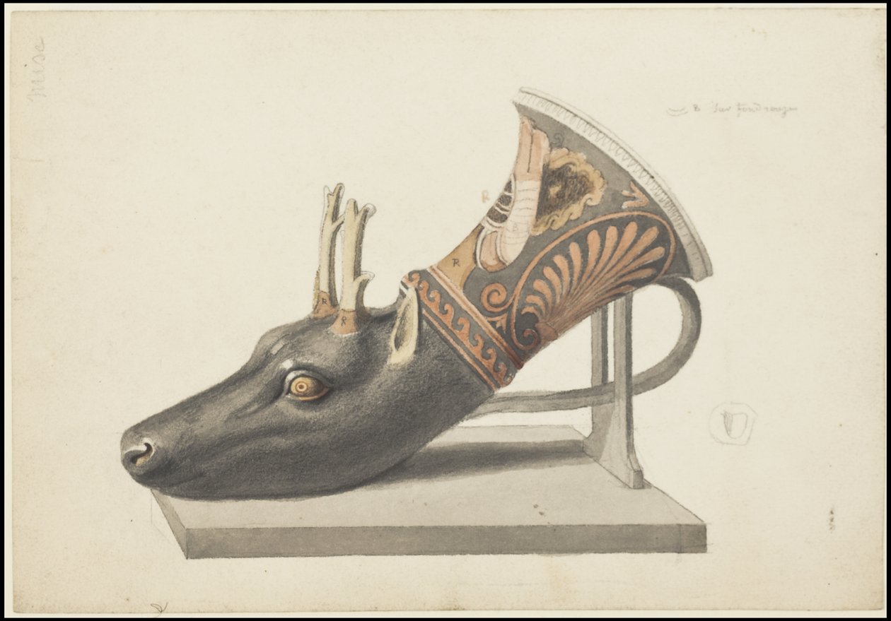 Colección de obras de arte originales de Waldeck sobre Mesoamérica, Caja 4 de 22 de Johann Friedrich Maximilian von Waldeck