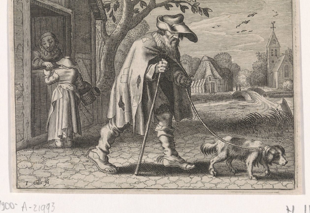 ciego enamorado de Johann Gelle